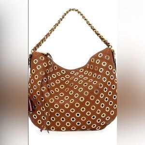 NWT Marc Jacobs | Nomad Quilted Grommet Hobo Bag, Brown